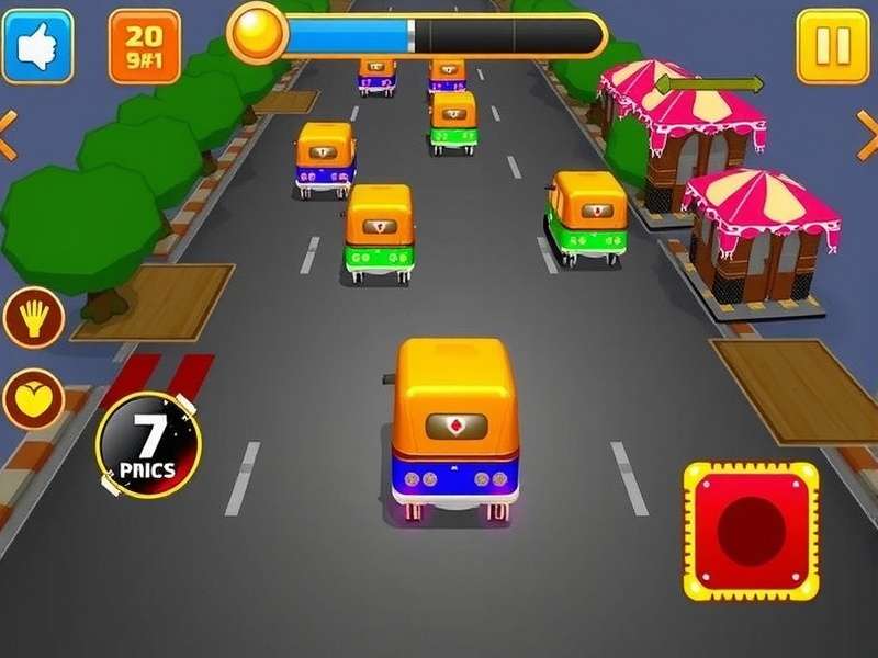 Diwali Tuk Tuk Fest game screenshot